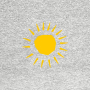 geometric shaped sun vector T-Shirt